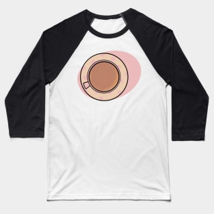 Coffee Cup / Cute Coffee Dates Baseball T-Shirt